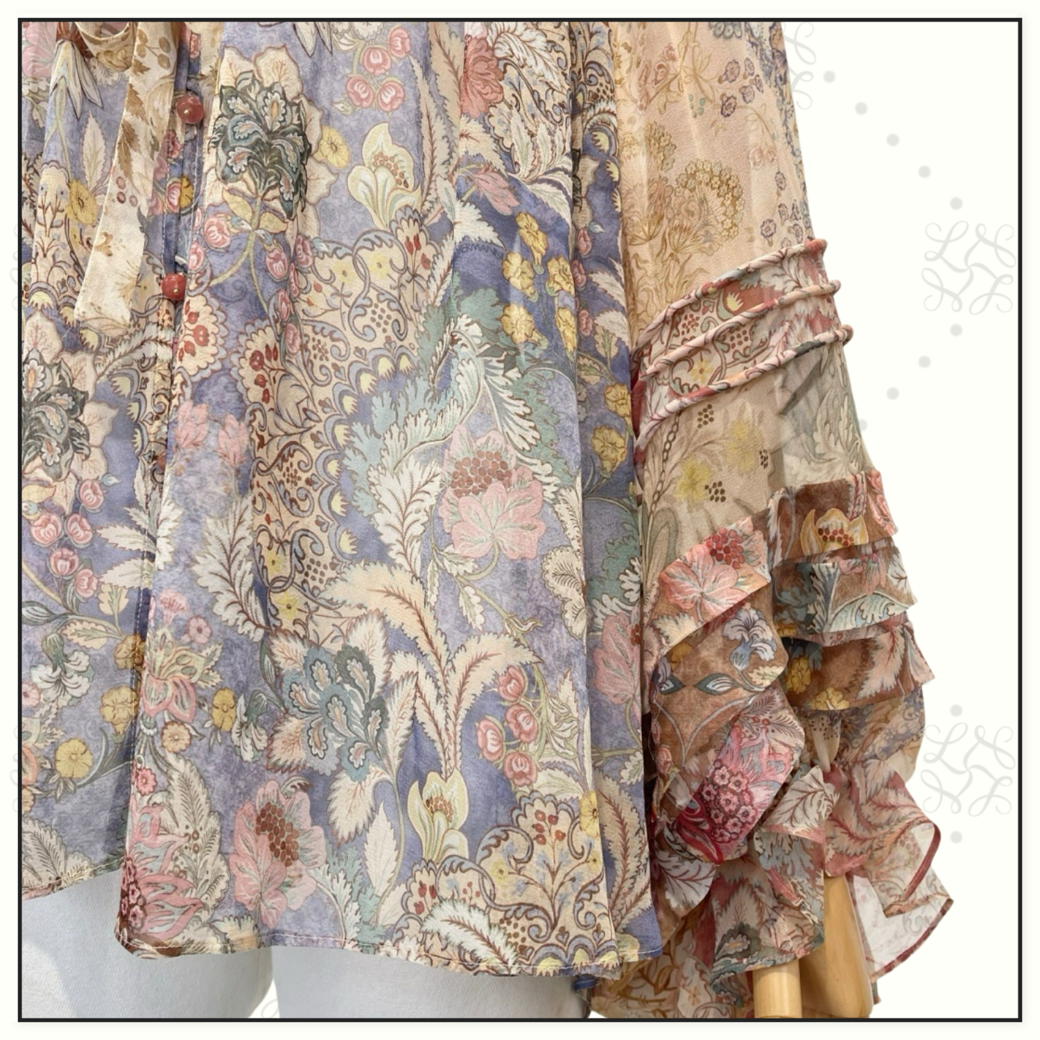 REBELLION CORDED BLOUSE