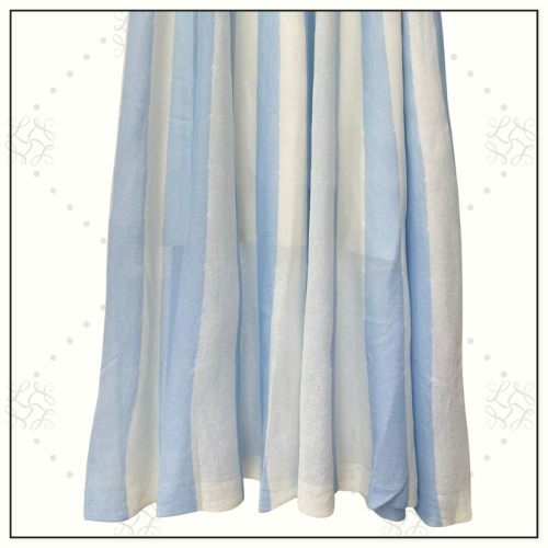 LUCKY CONTRAST STRIPE TOP & MIDI SKIRT