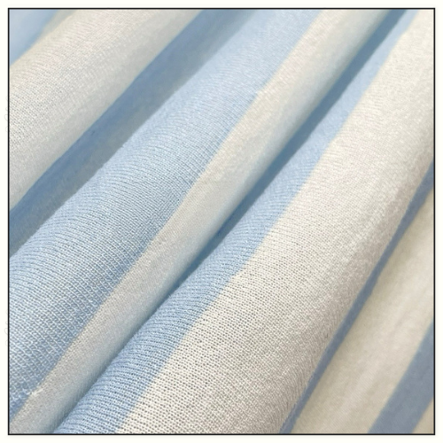 LUCKY CONTRAST STRIPE TOP & MIDI SKIRT