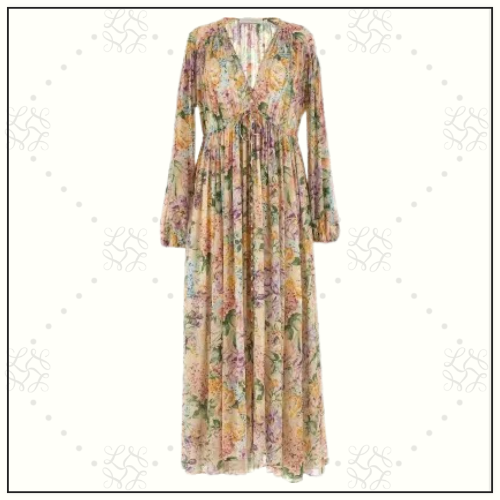 HALLIDAY GATHERED MAXI DRESS