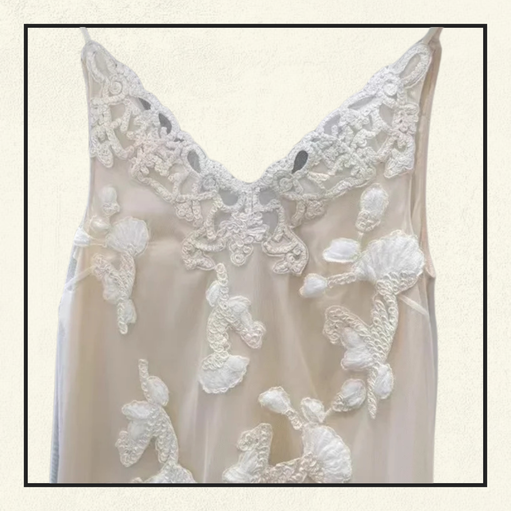 SILK CREPONNE MINI DRESS