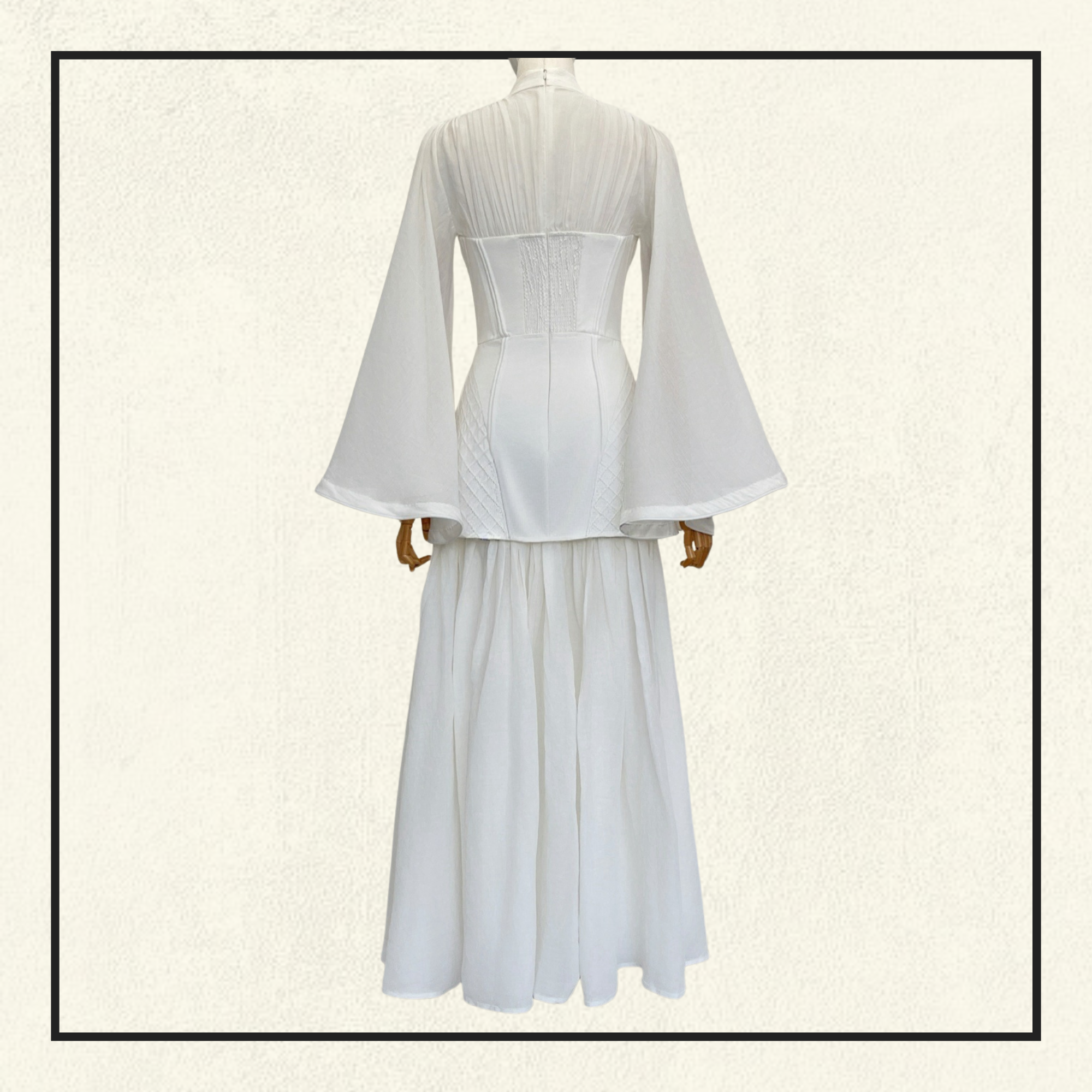 REBELLION CORDED GOWN