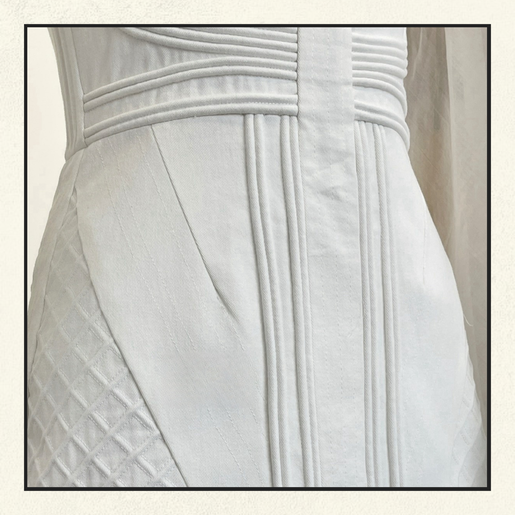 REBELLION CORDED GOWN