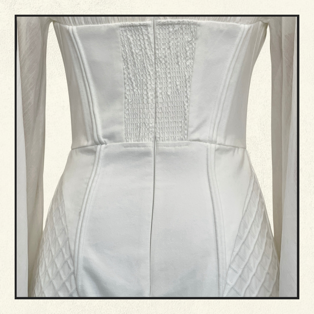 REBELLION CORDED GOWN