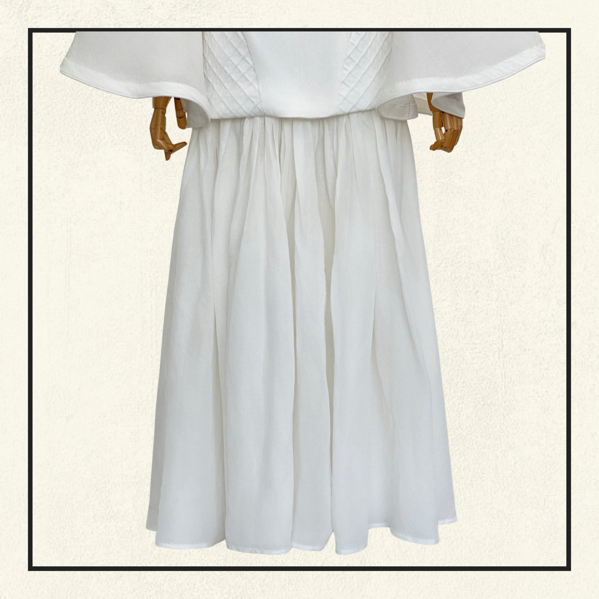 REBELLION CORDED GOWN
