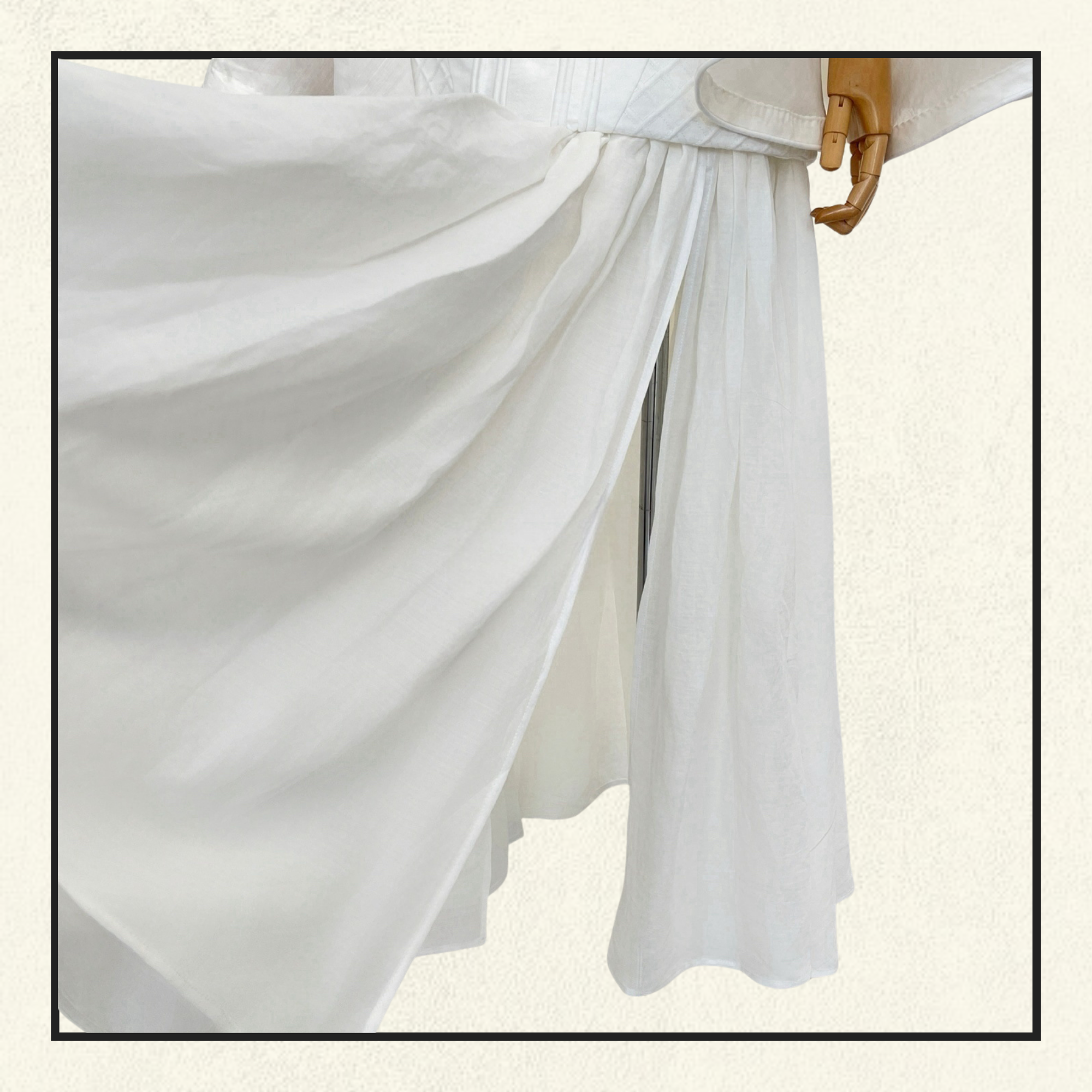 REBELLION CORDED GOWN