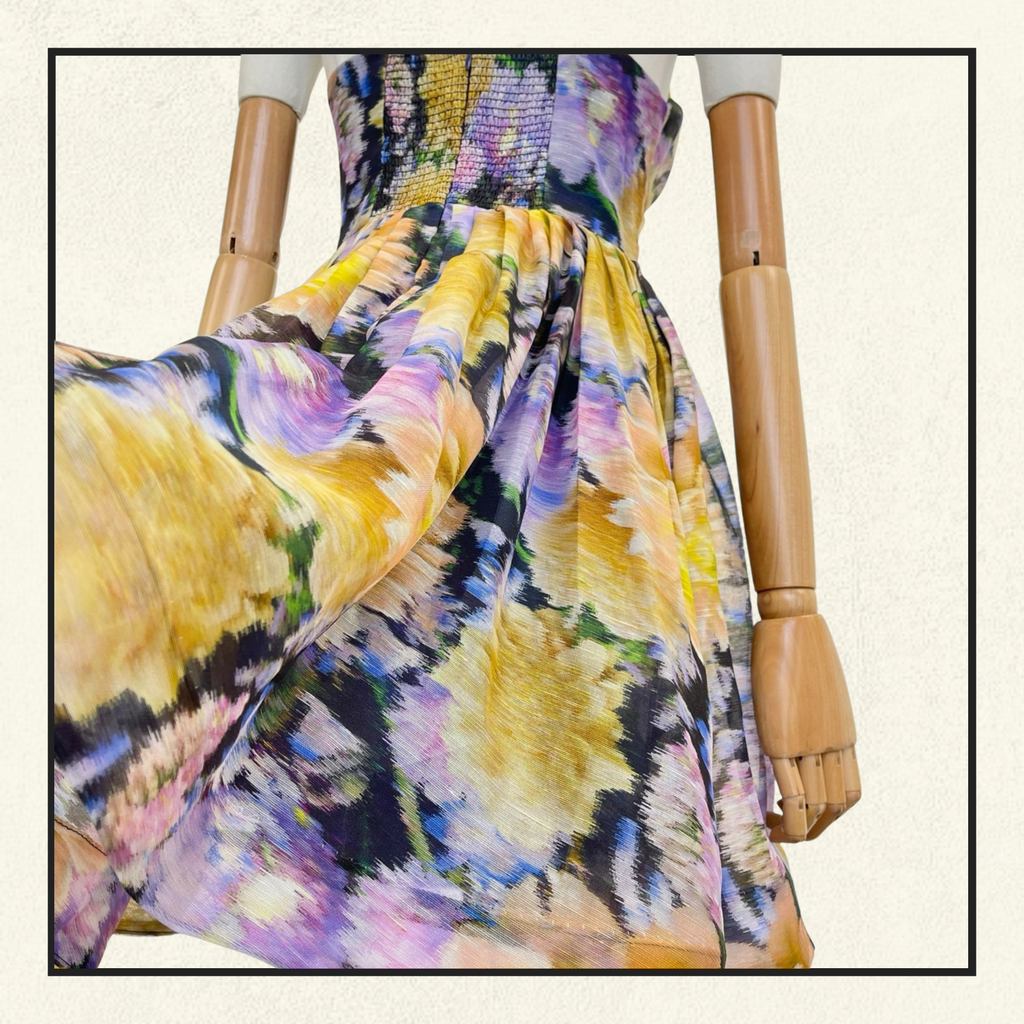 LUNA V NECK MINI DRESS