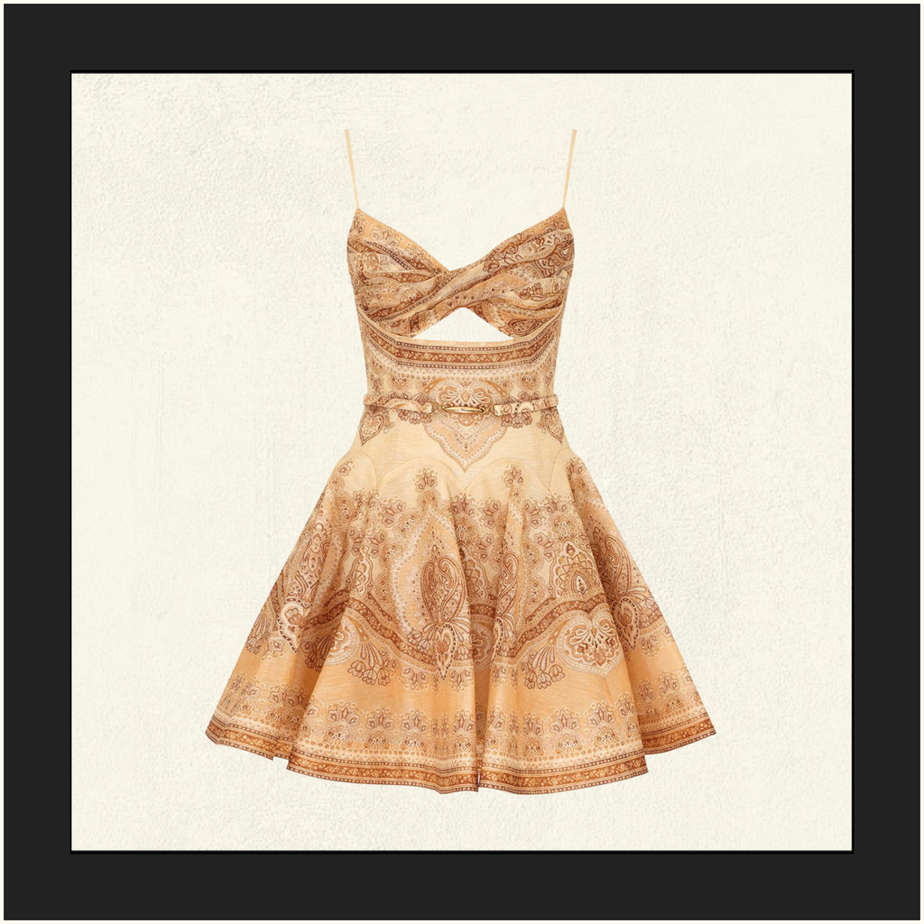 LUNA TWIST MINI DRESS