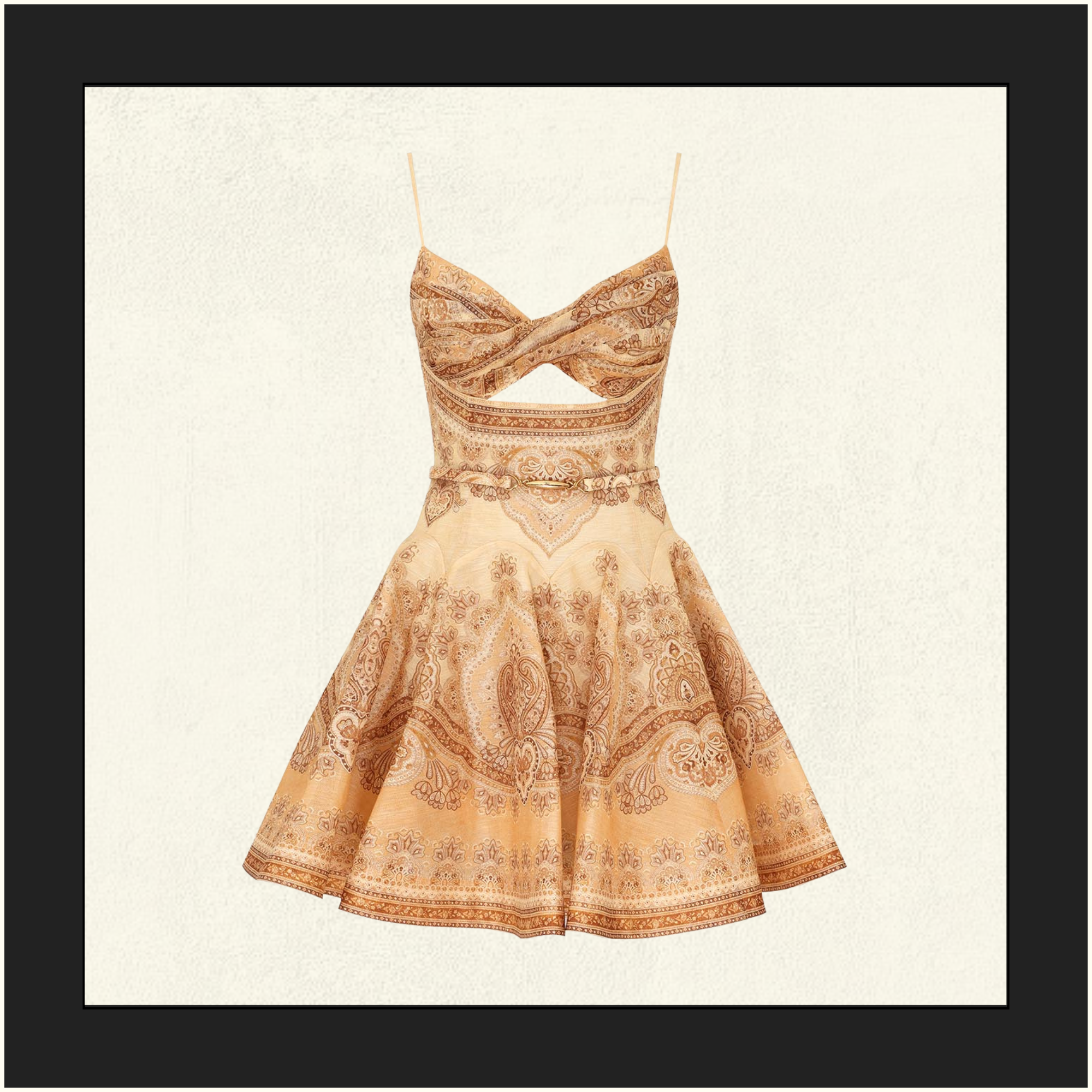 LUNA TWIST MINI DRESS