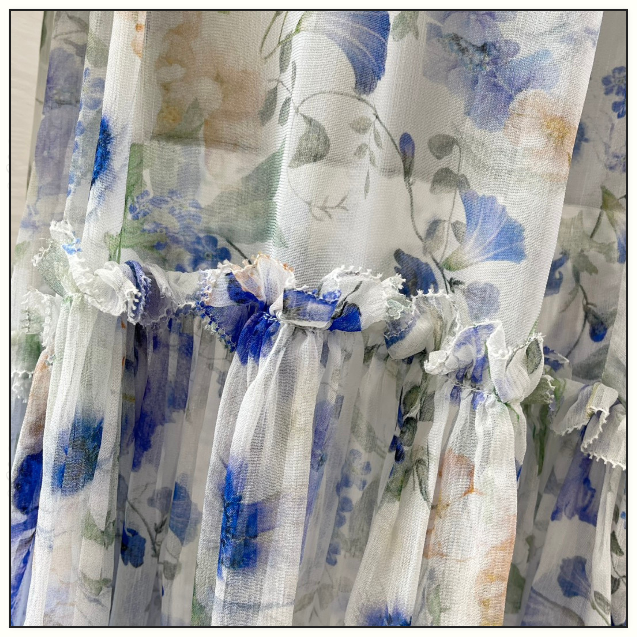 NATURA CREPON MIDI DRESS