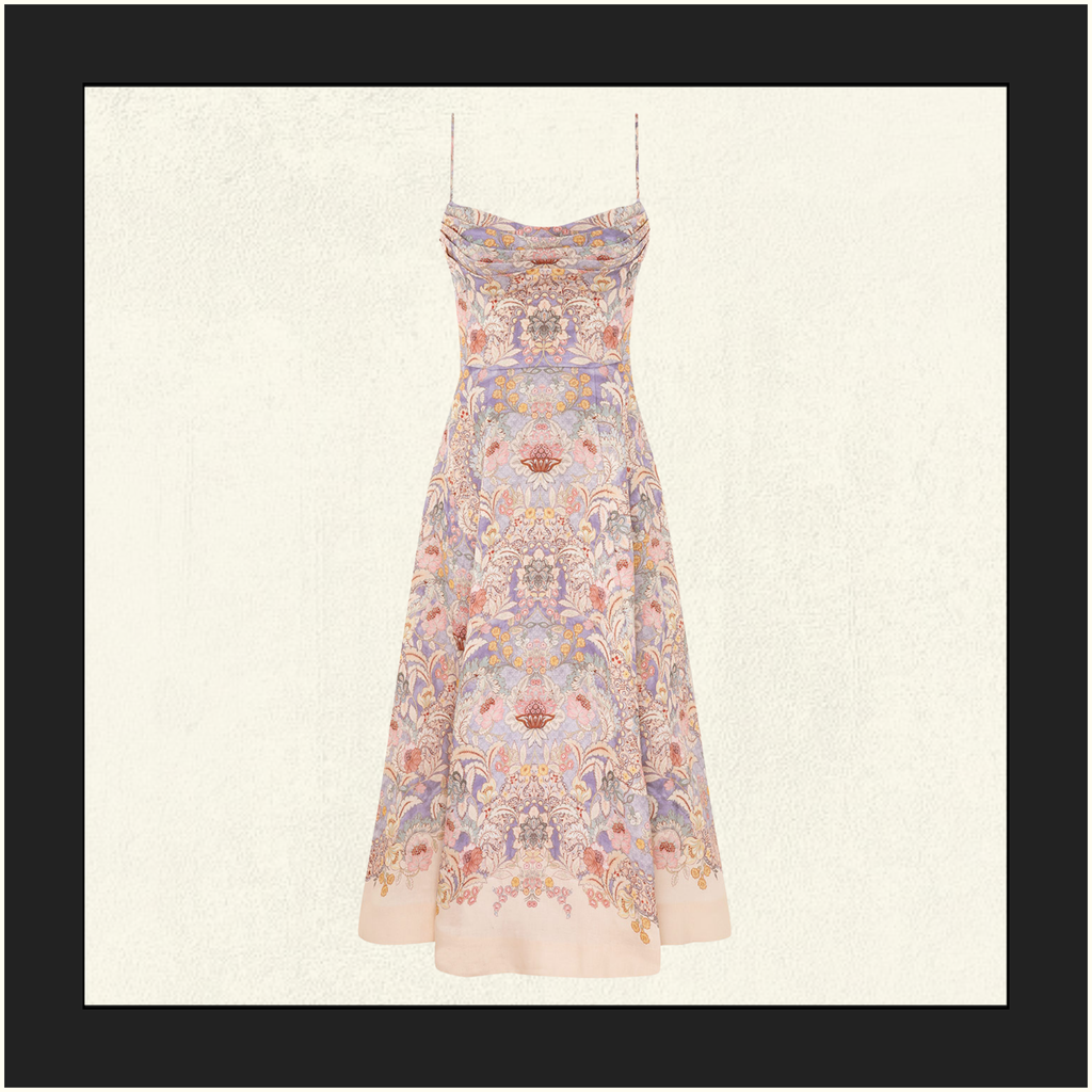 REBELLION TUCK MIDI DRESS