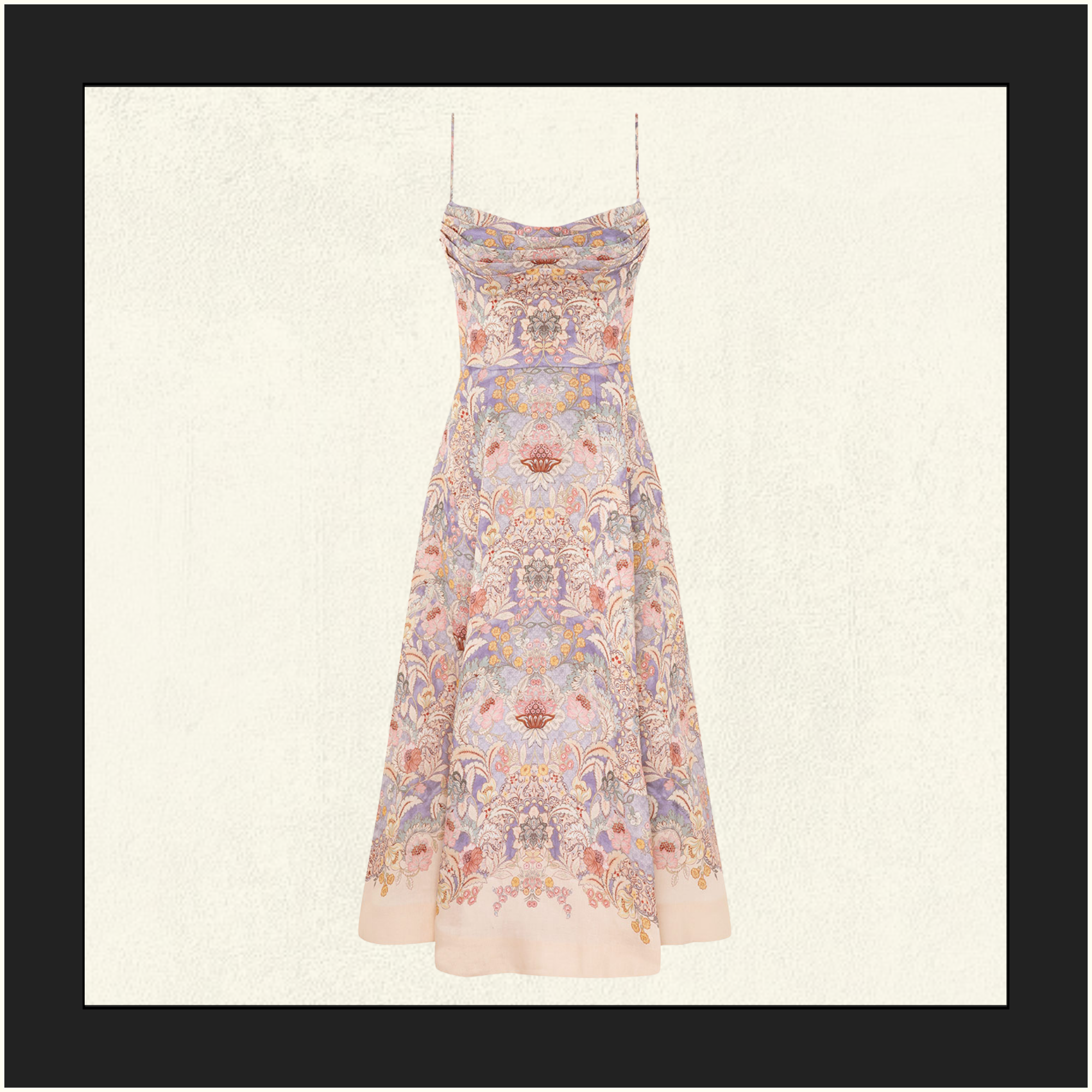 REBELLION TUCK MIDI DRESS