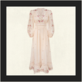 PATIENCE PLUNGE MIDI DRESS