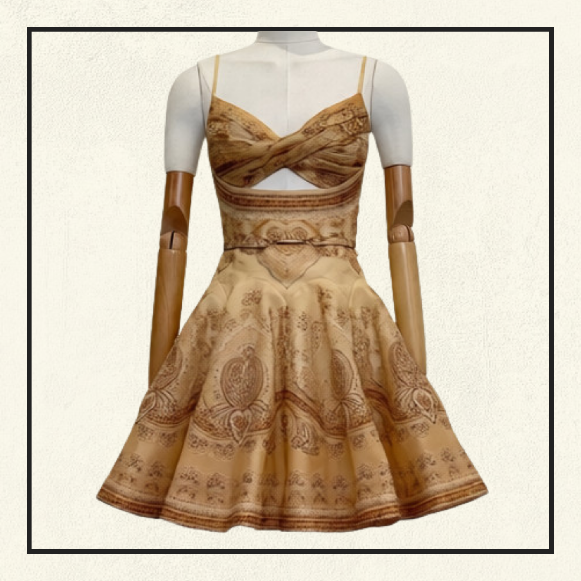 LUNA TWIST MINI DRESS