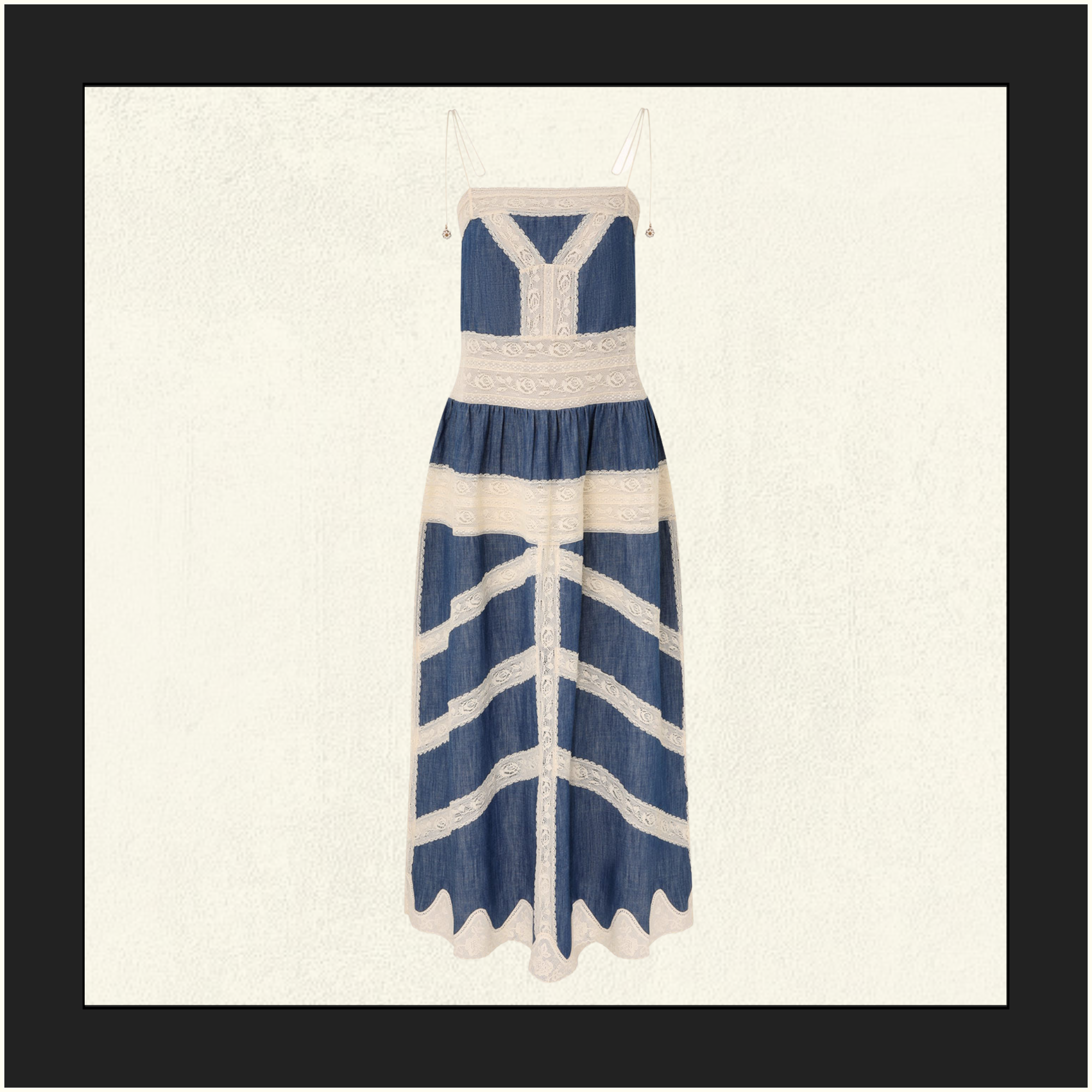 AWAKEN DENIM SLIP DRESS
