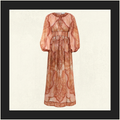 WANDERLUST PLUNGE MIDI DRESS