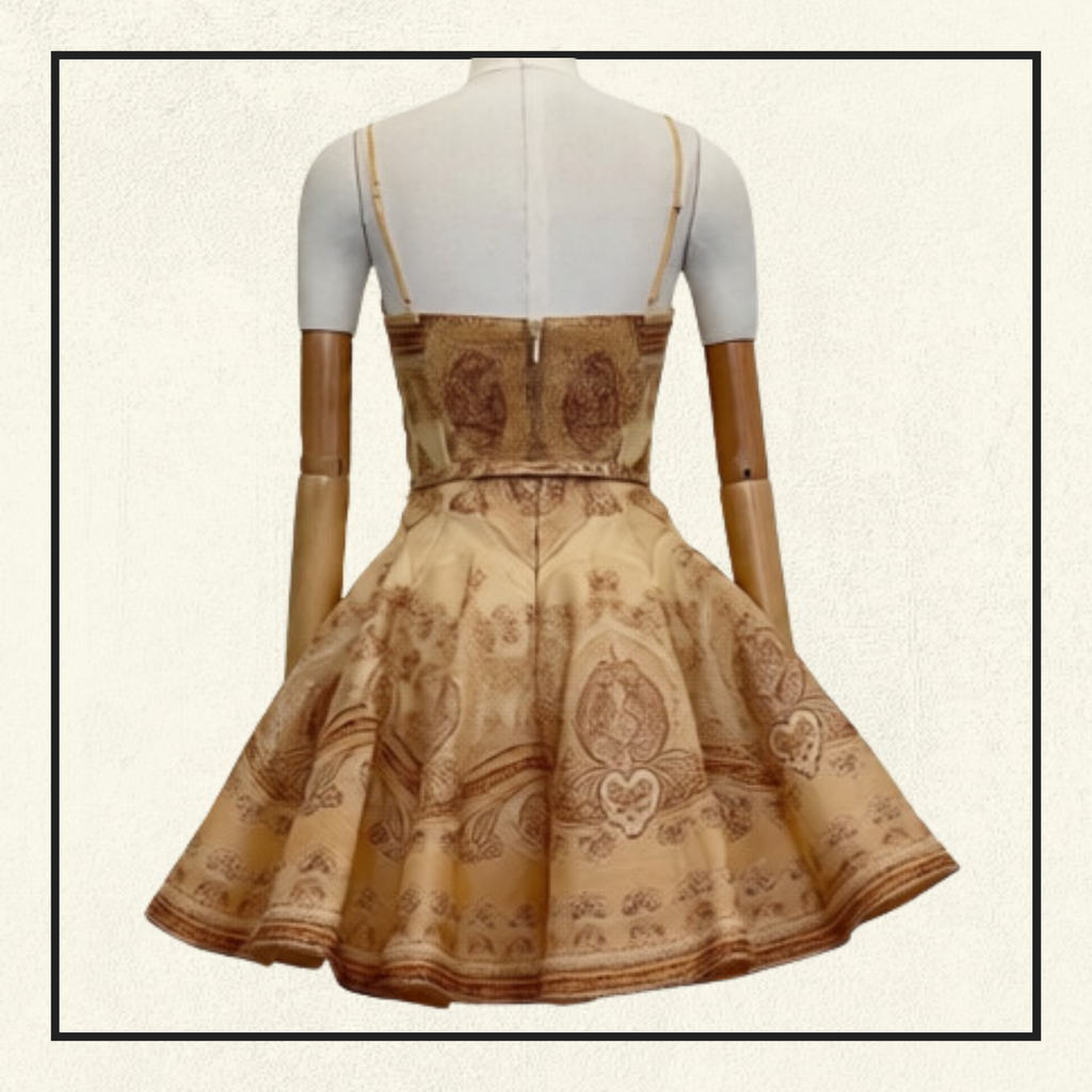 LUNA TWIST MINI DRESS