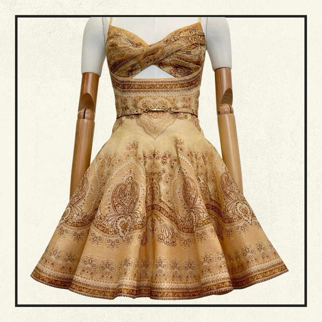 LUNA TWIST MINI DRESS