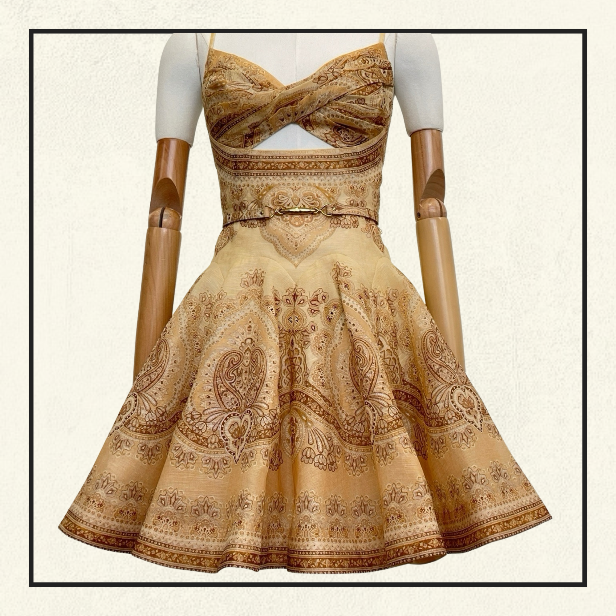 LUNA TWIST MINI DRESS