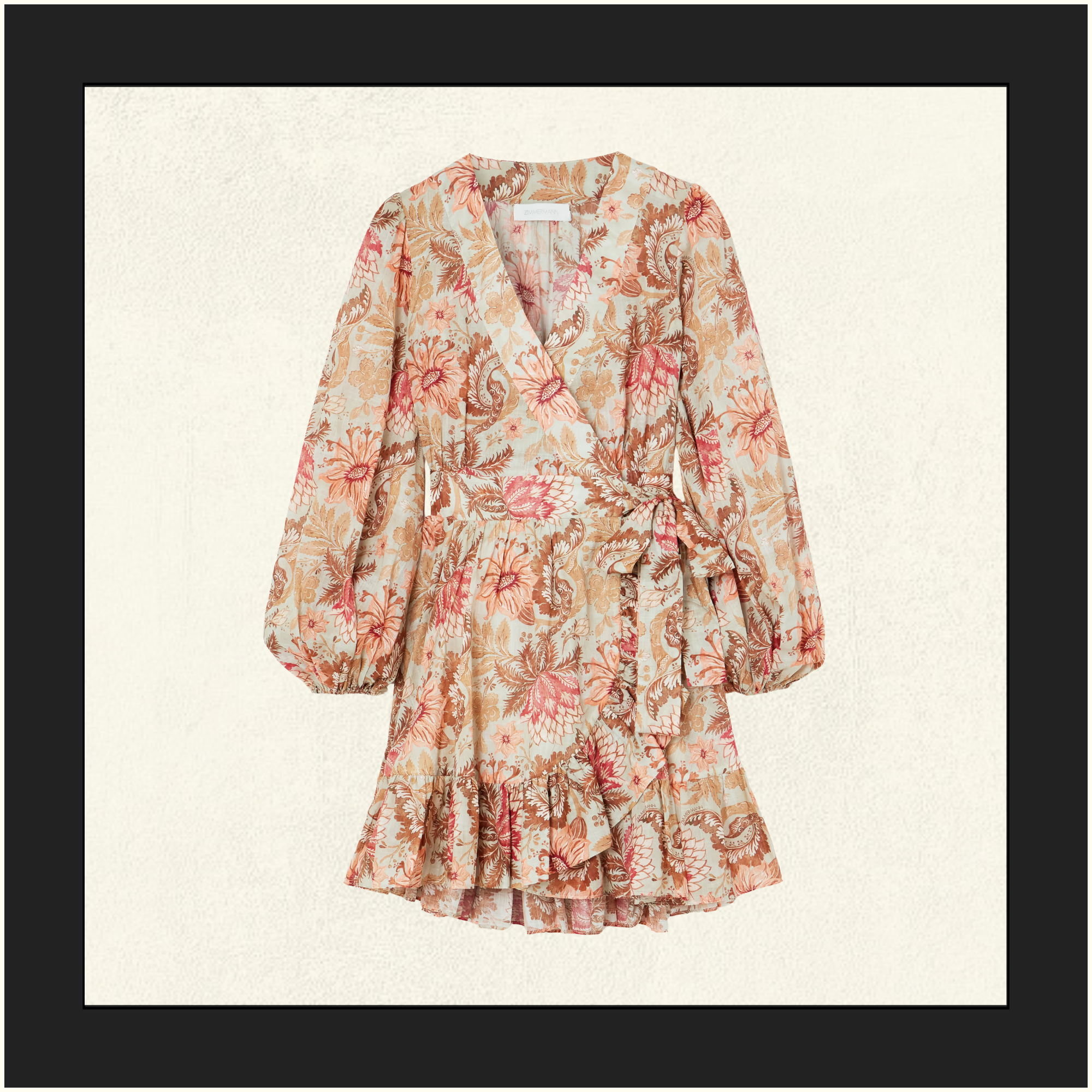 DAYLIGHT MINI WRAP DRESS