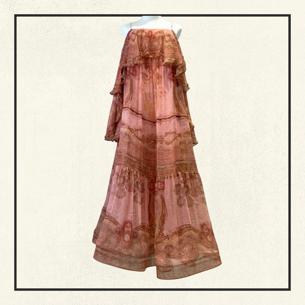 SUNDANCE FRILL MAXI DRESS