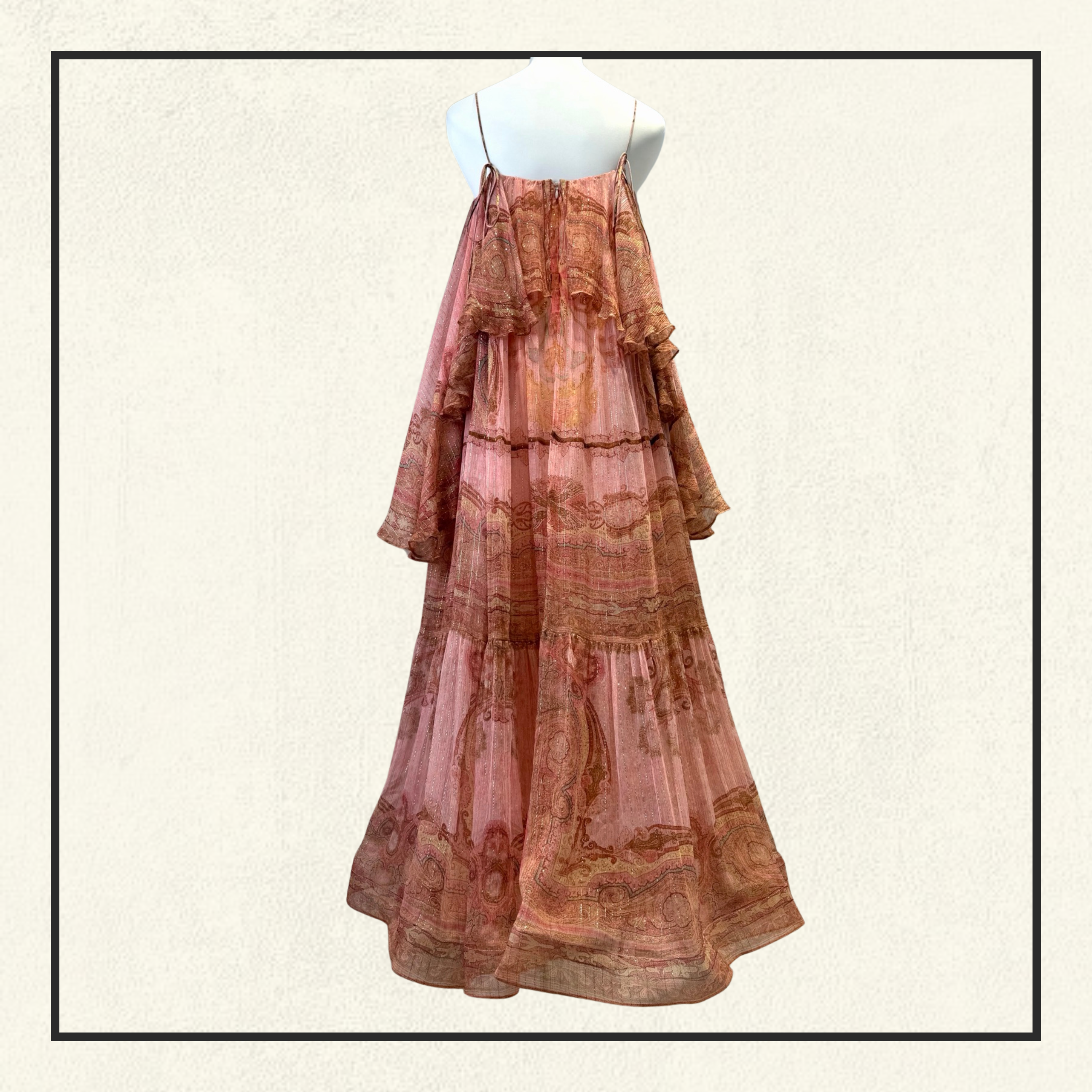 SUNDANCE FRILL MAXI DRESS