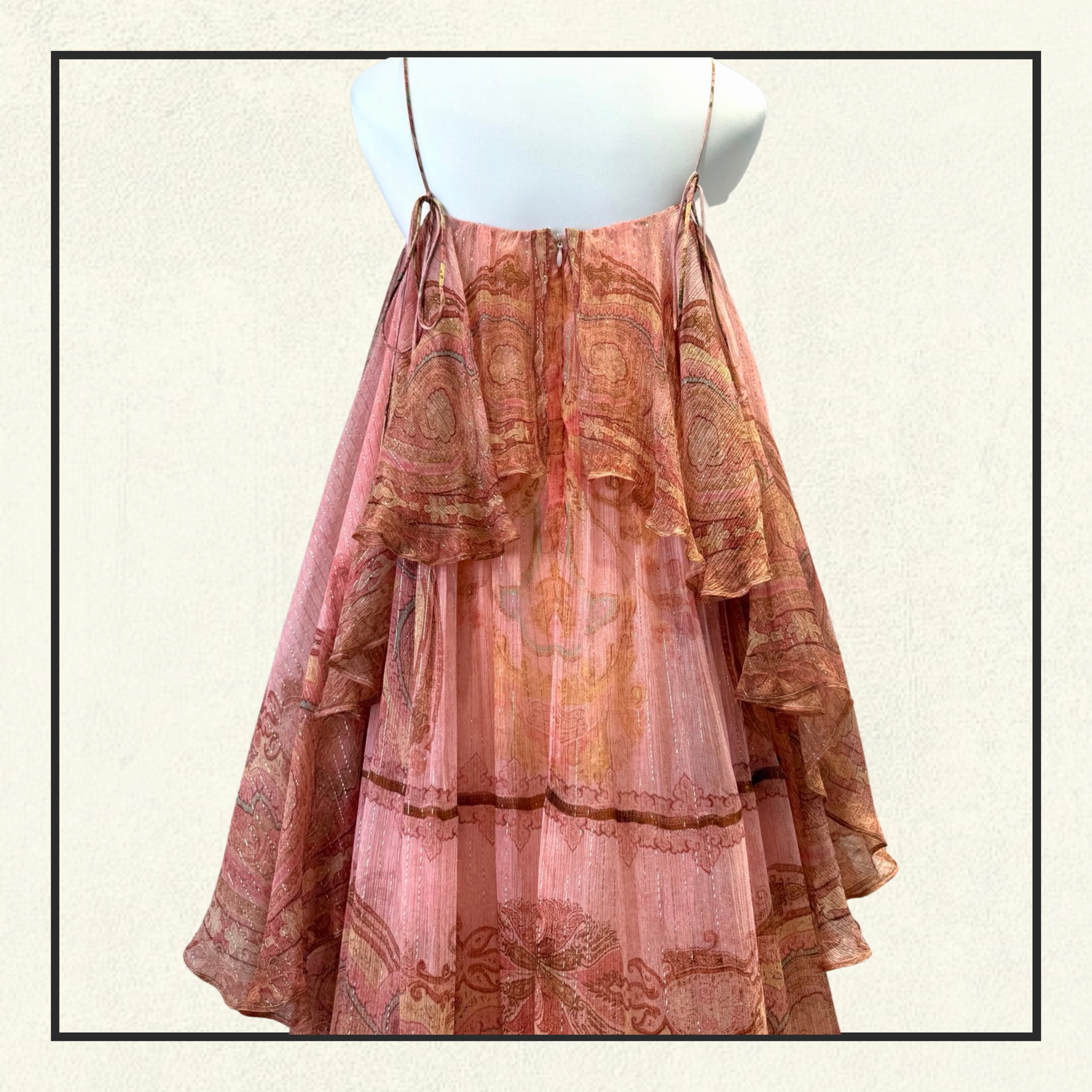 SUNDANCE FRILL MAXI DRESS