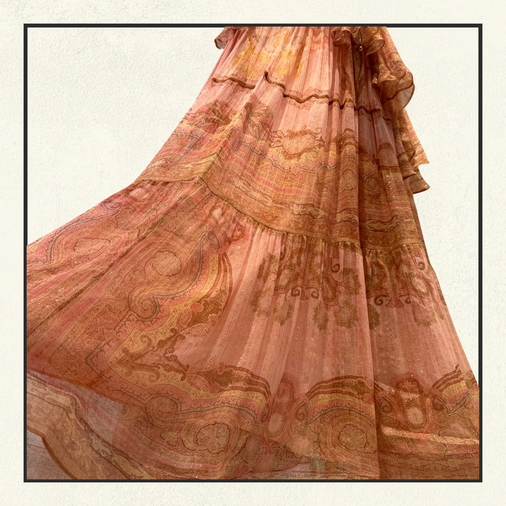 SUNDANCE FRILL MAXI DRESS
