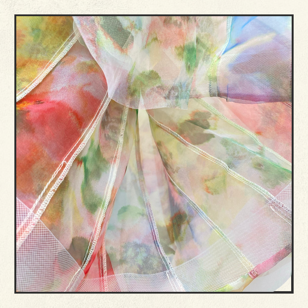 LUNA FANNED CAMISOLE & MAXI SKIRT