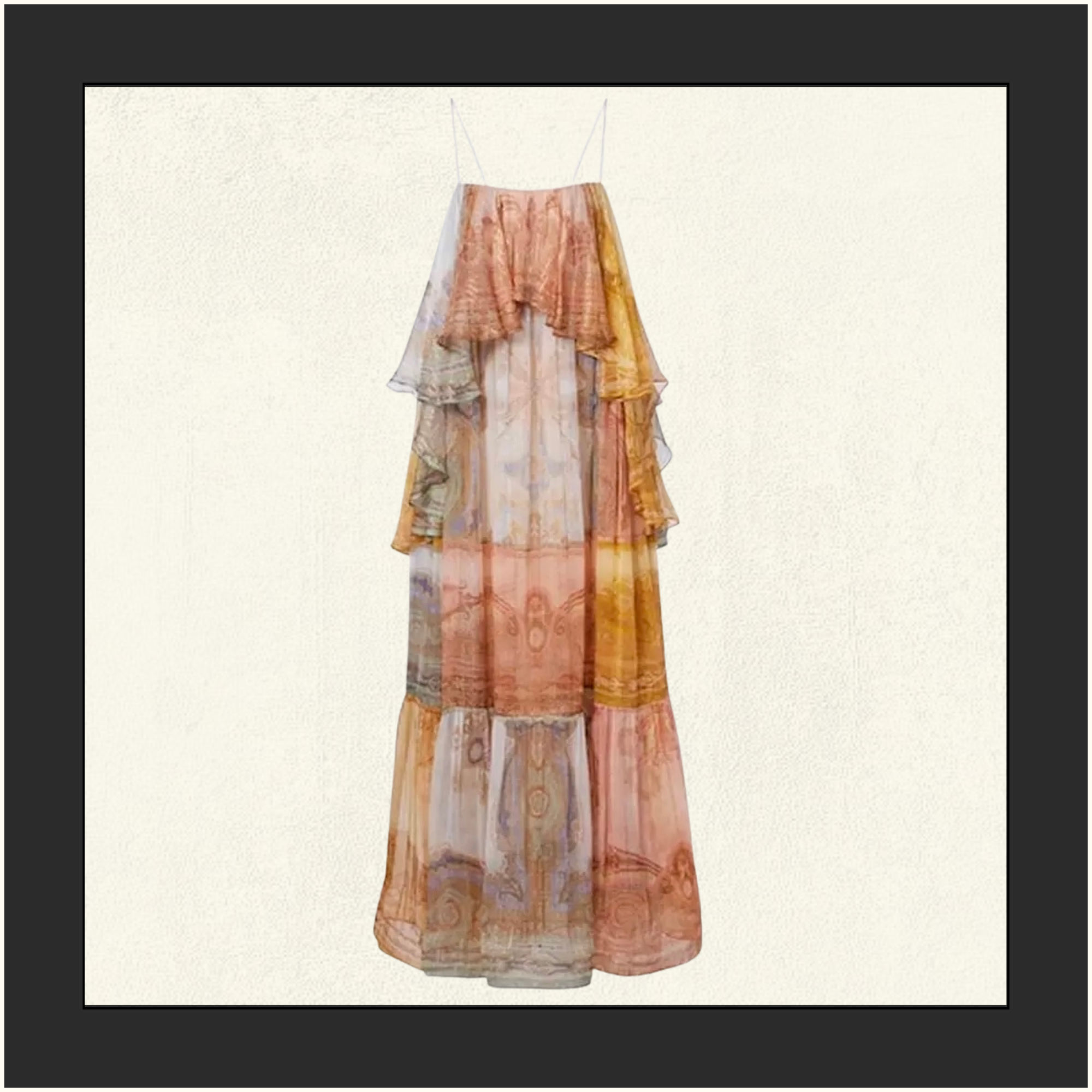 SUNDANCE SILK BLEND MAXI DRESS