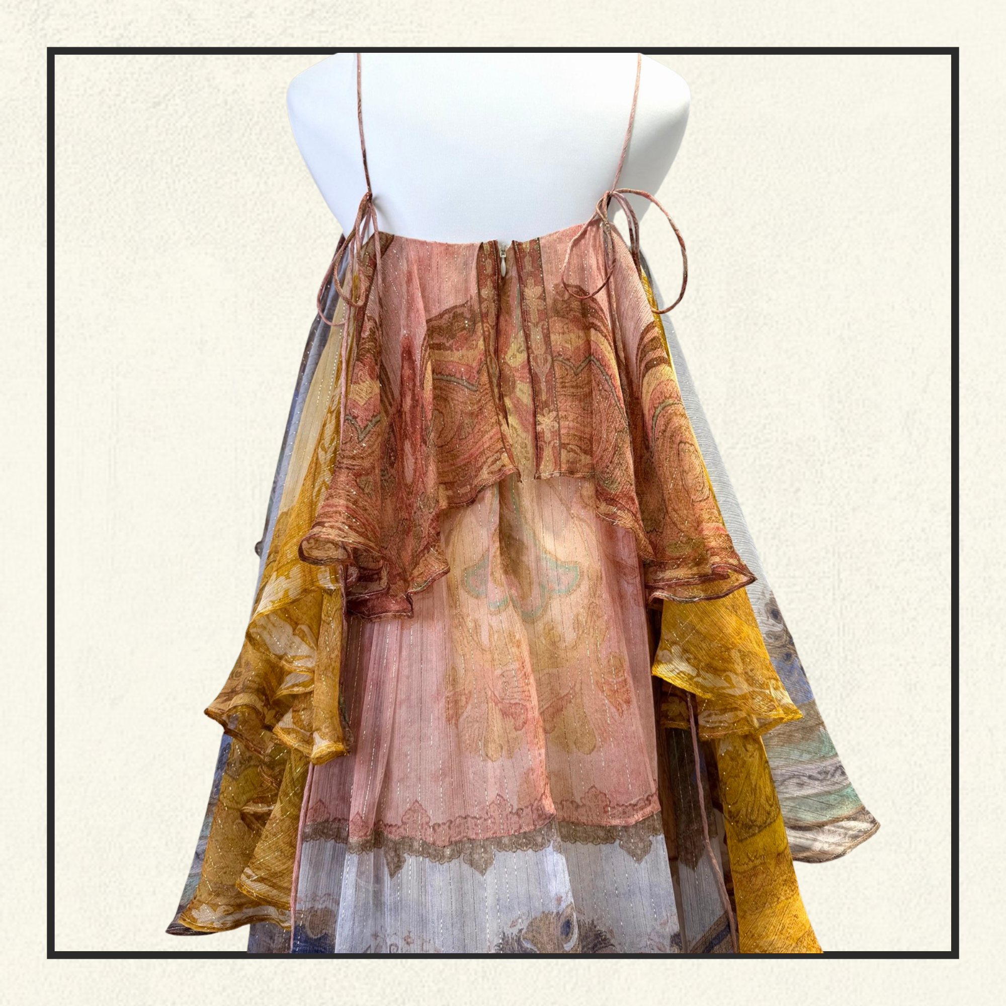 SUNDANCE SILK BLEND MAXI DRESS