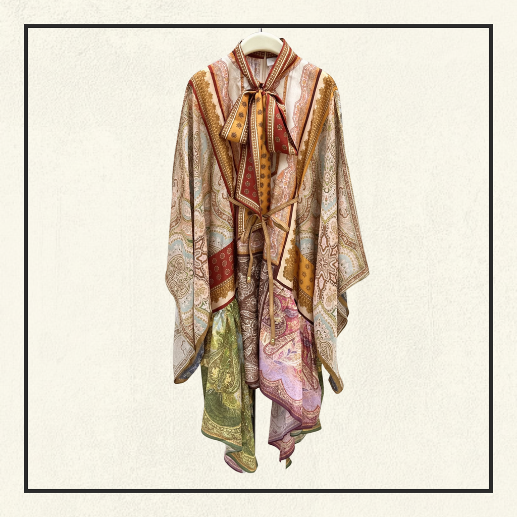 SUNDANCE TIE NECK MINI