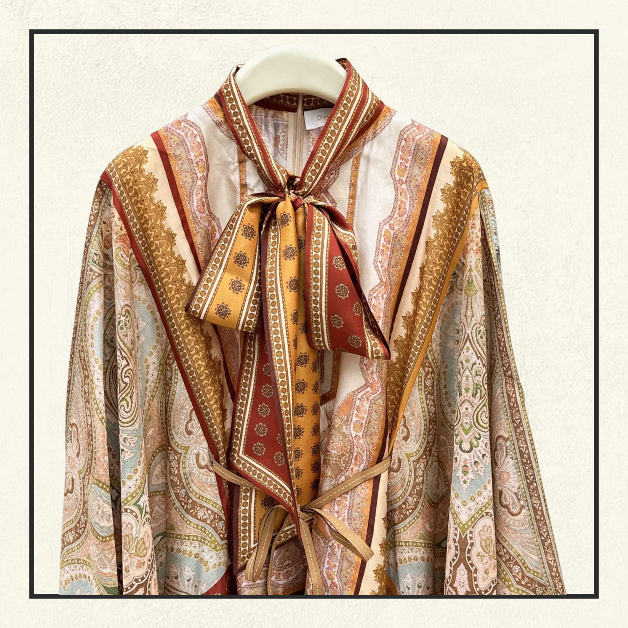 SUNDANCE TIE NECK MINI