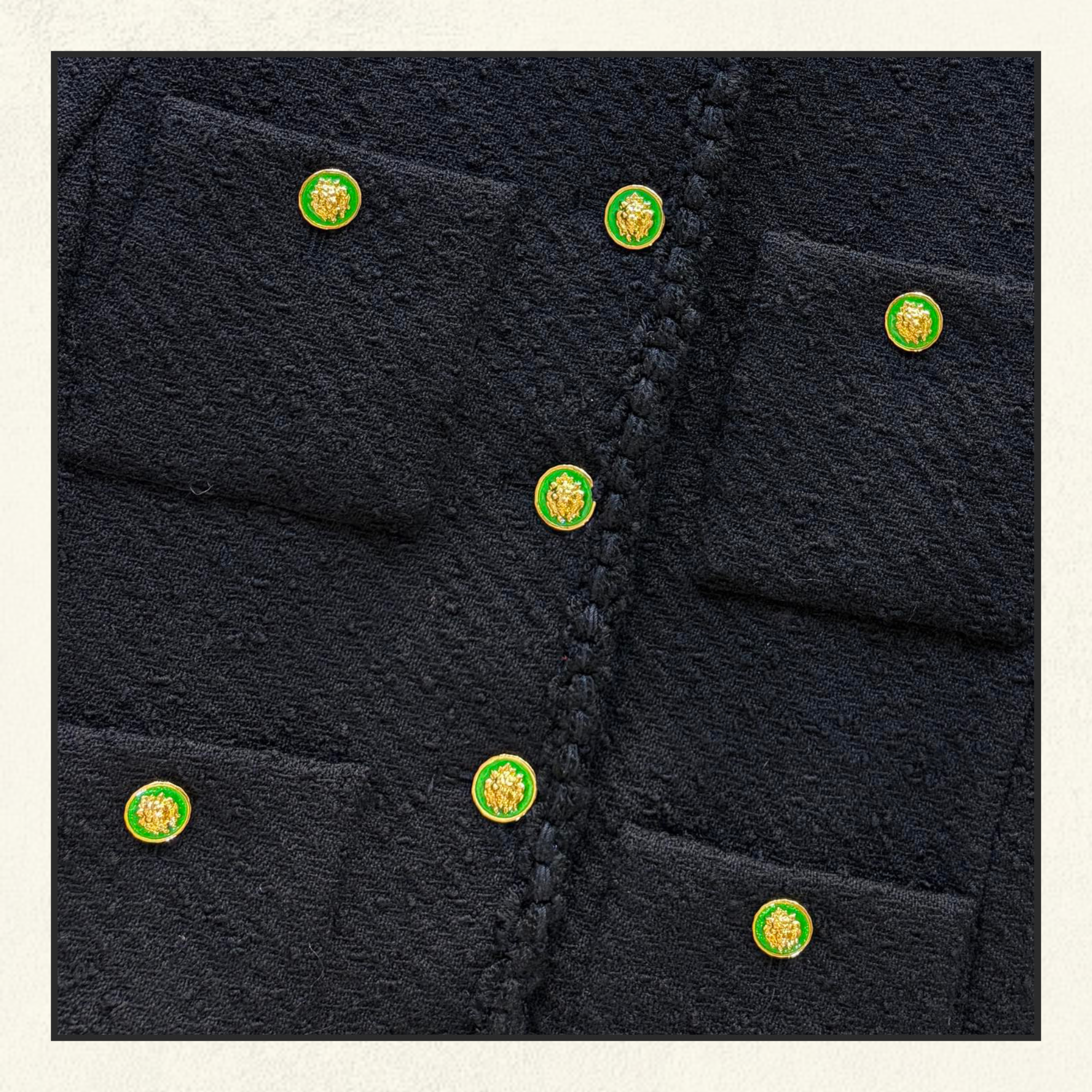 SHORT SLEEVES TWEED JACKET