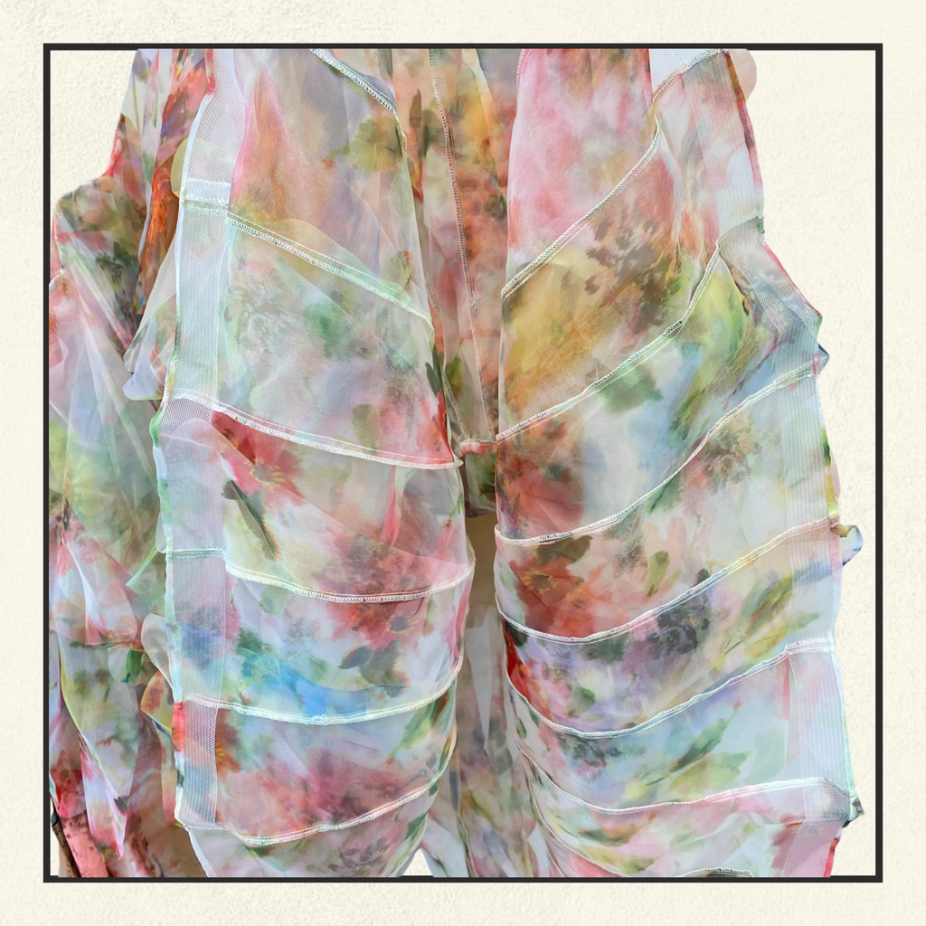 LUNA FANNED CAMISOLE & MAXI SKIRT