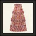 LUNA RUFFLE BANDEAU GOWN