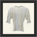 RUFFLED T-SHIRT
