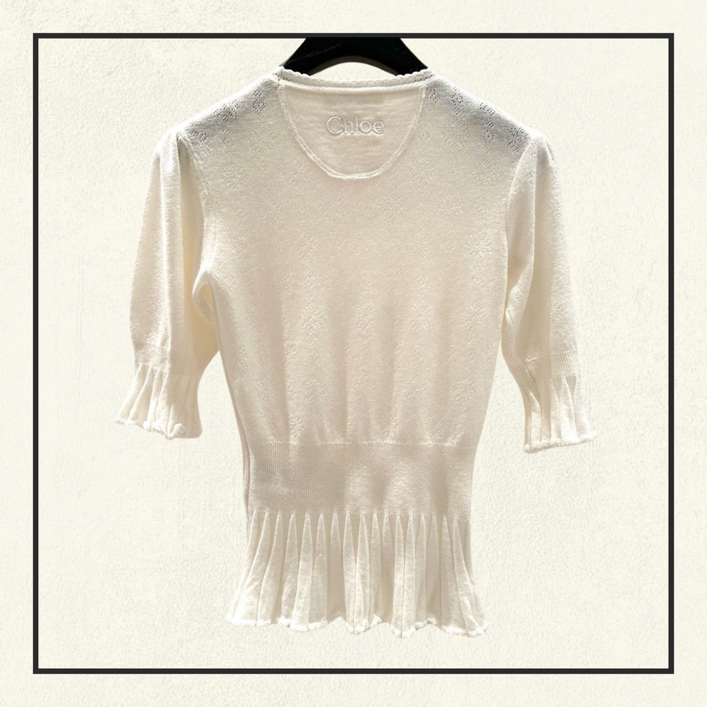 RUFFLED T-SHIRT