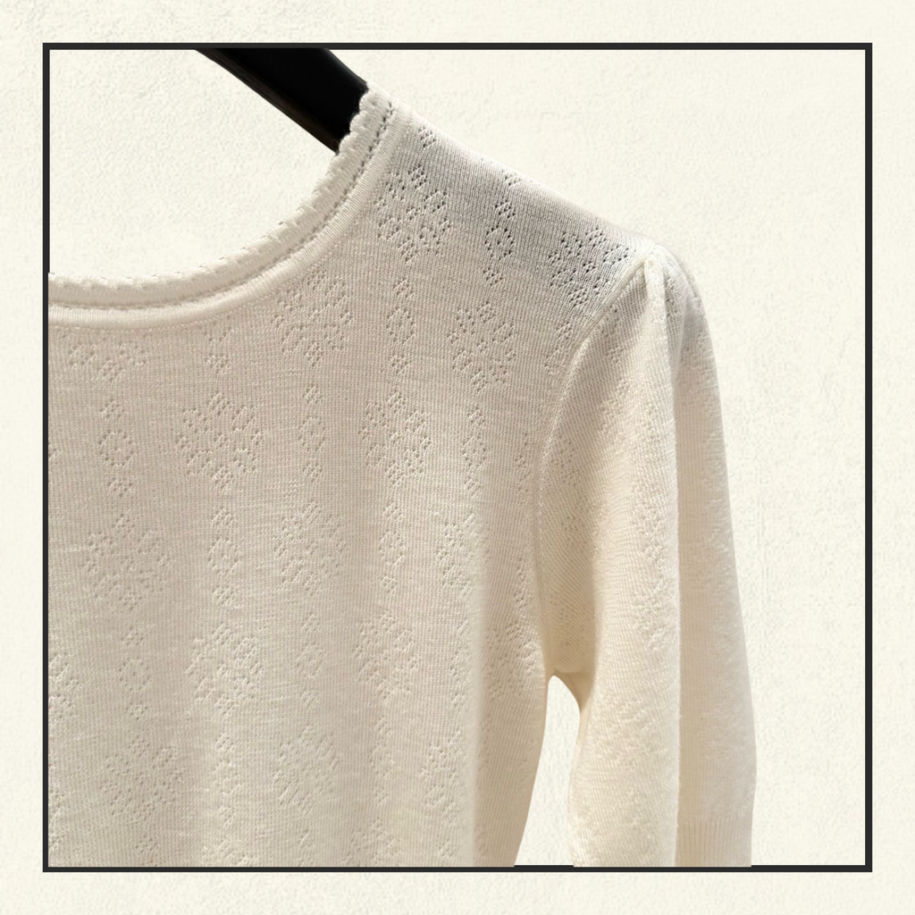 RUFFLED T-SHIRT