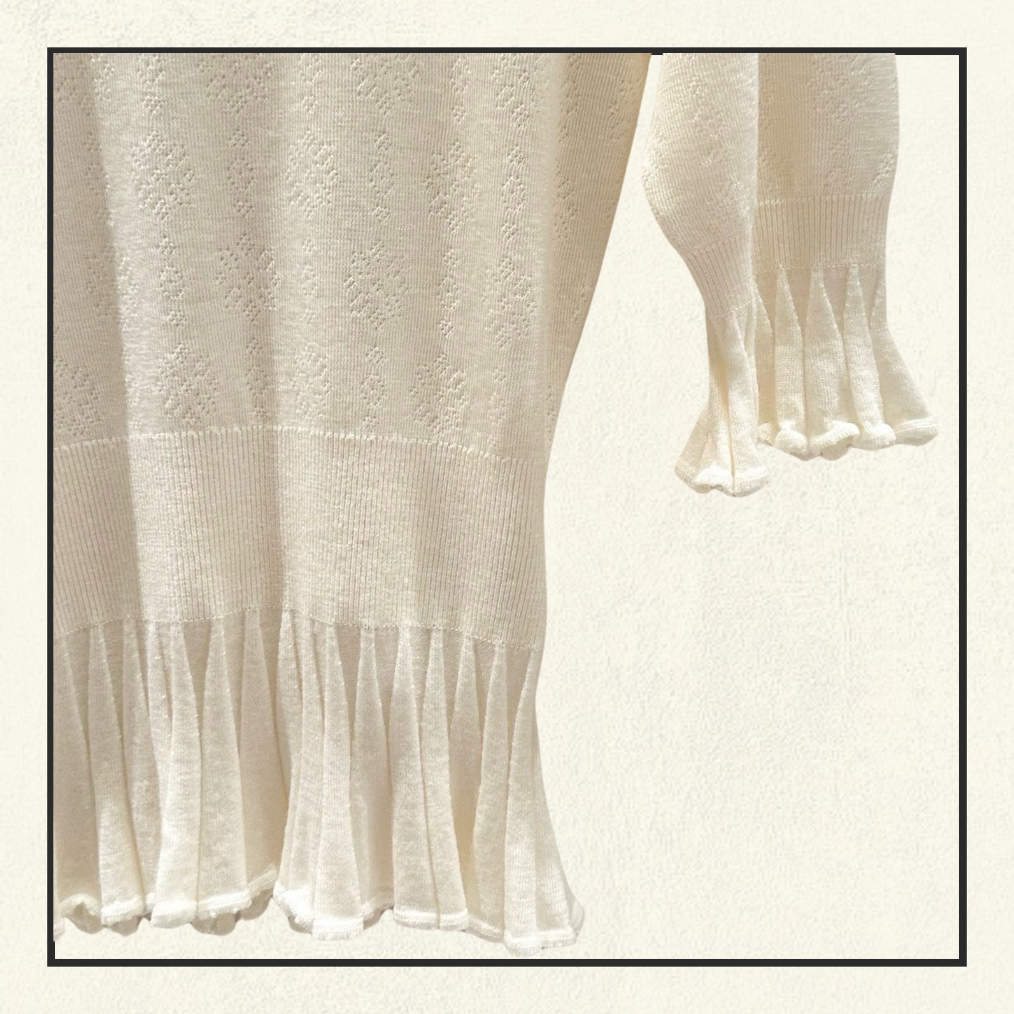 RUFFLED T-SHIRT