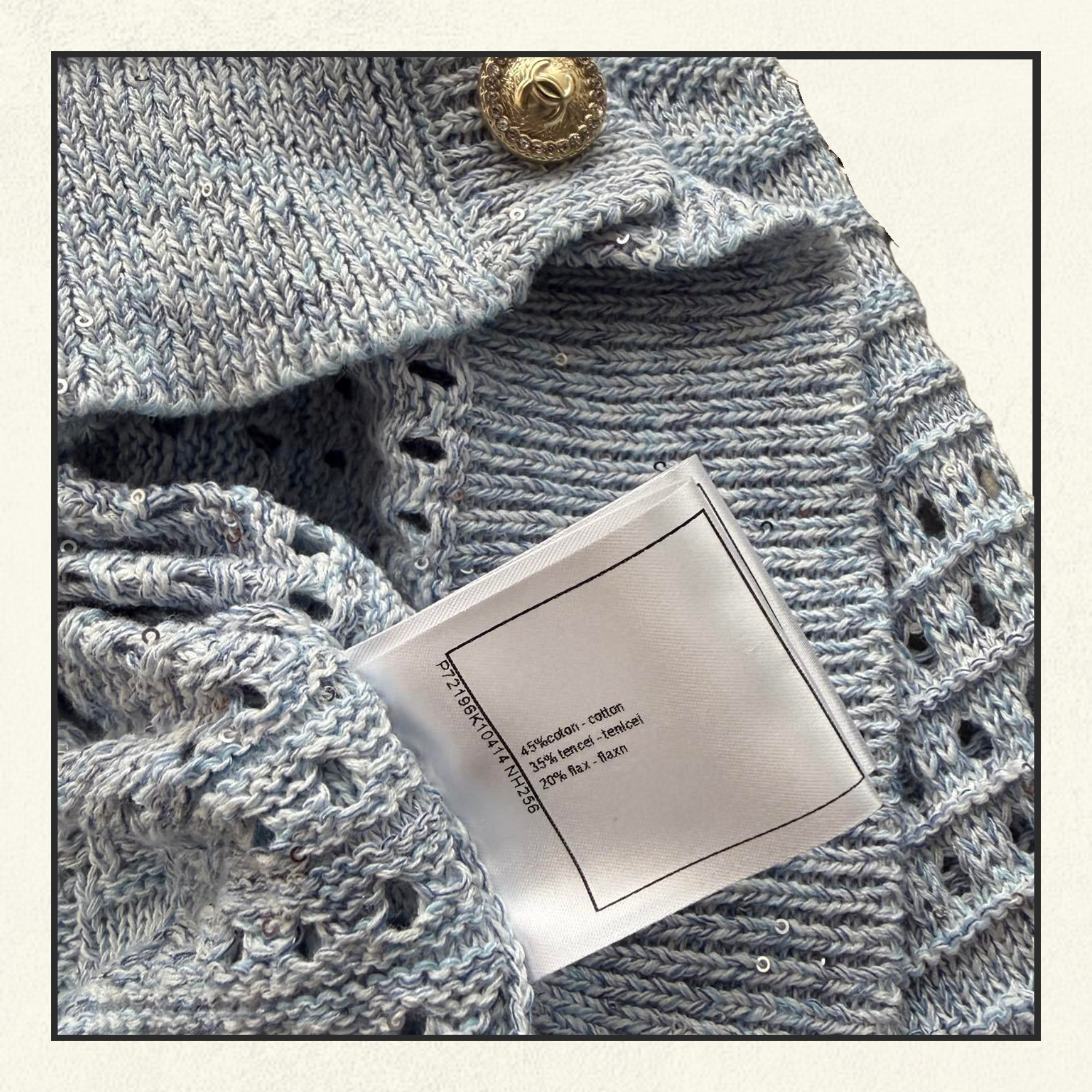 OPEN KNIT CARDIGAN